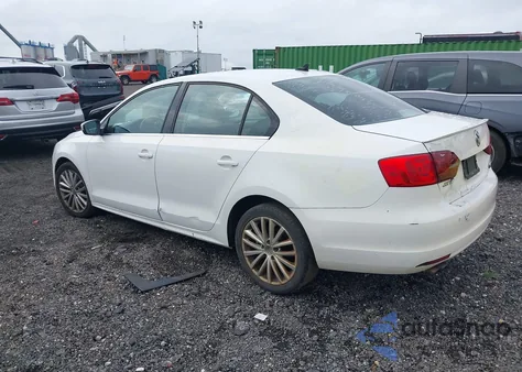 2013 Volkswagen Jetta 2.5L Sel from USA, damaged, VIN 3VWLP7AJ3DM412888